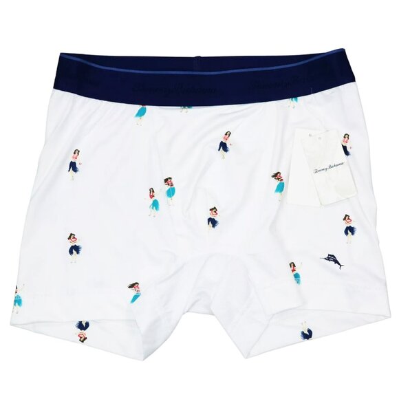 Tommy Bahama Other - Tommy Bahama Mesh Tech Stretch Boxer Brief Men's Underwear S NWT Hula Girl White